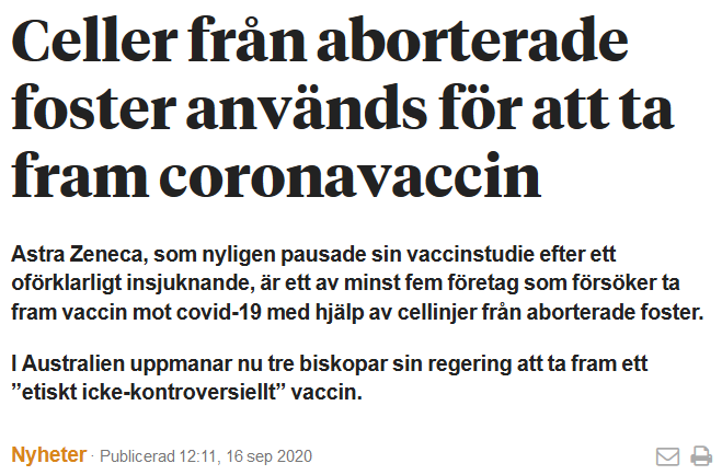 Picture of article from Världen Idag